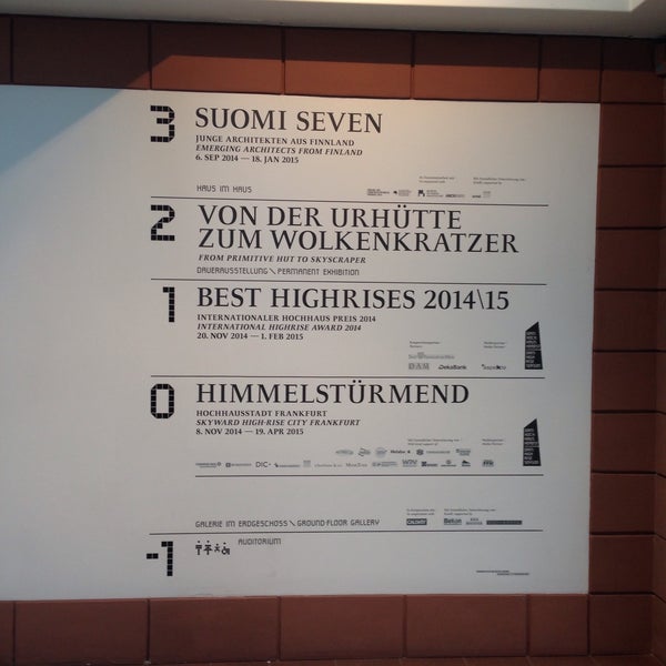11/29/2014 tarihinde Onnoziyaretçi tarafından Deutsches Architekturmuseum (DAM)'de çekilen fotoğraf