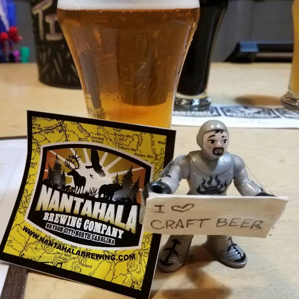 Photo taken at Nantahala Brewing Taproom &amp; Brewery by Todd R. on 7/23/2018