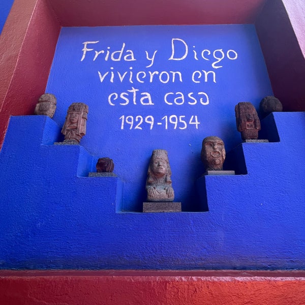 Photo taken at Museo Frida Kahlo by Carlos M. on 9/27/2023