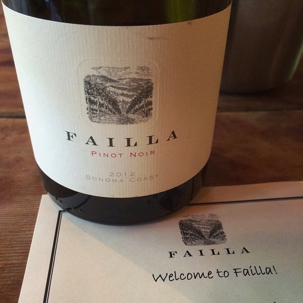 Photo taken at Failla Wines by Esther C. on 8/17/2014