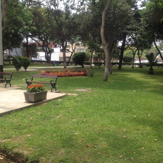 Photo taken at Parque Ramon Castilla by Deneb C. on 12/15/2012