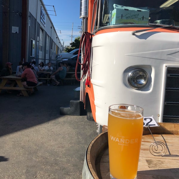 Photo taken at Wander Brewing by Khaled on 7/21/2019