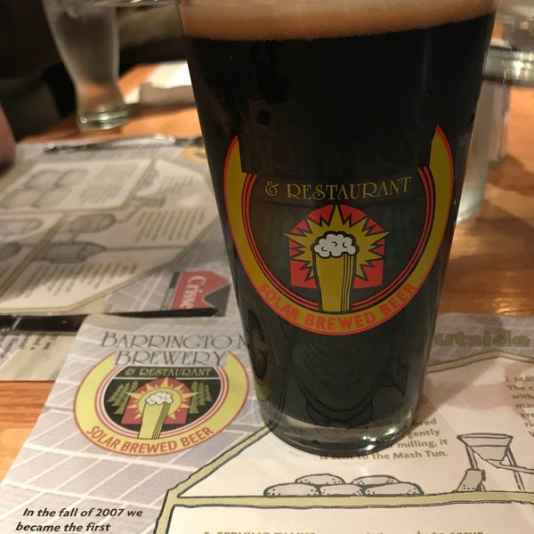Photo taken at Barrington Brewery &amp; Restaurant by Marc S. on 5/28/2018