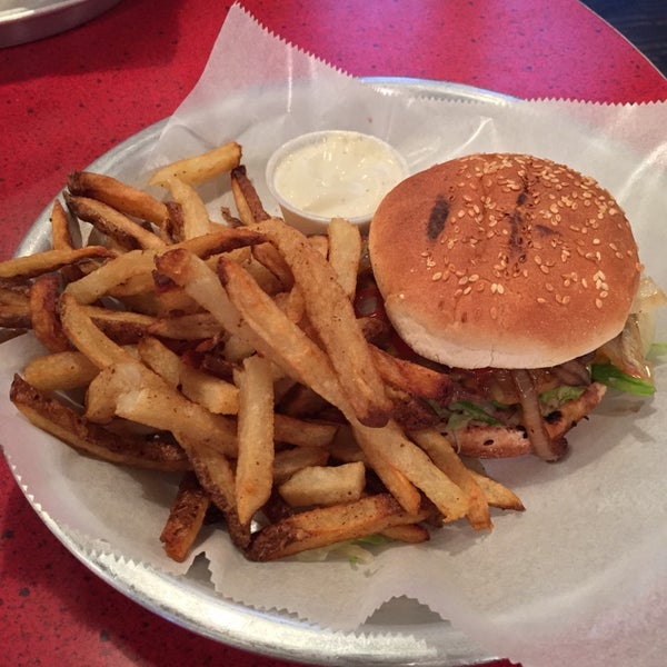 Photo taken at Joy Burger Bar by Leon S. on 9/22/2014