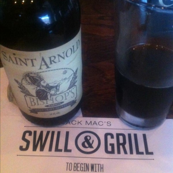 Photo taken at Jack Mac&#39;s Swill &amp; Grill by Skott K. on 5/15/2013