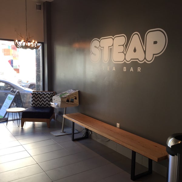 Photo taken at STEAP TEA BAR by Will L. on 3/12/2017