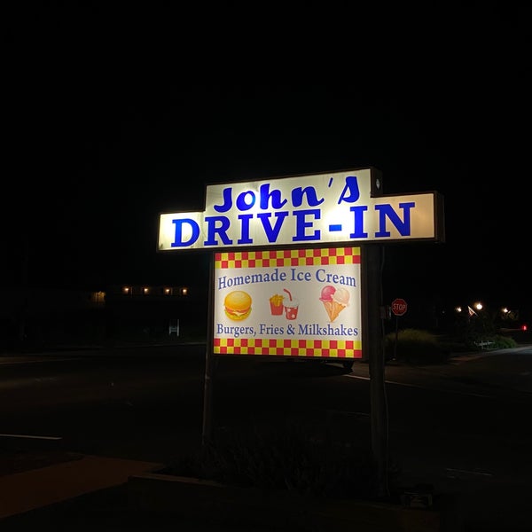 Photo taken at John&#39;s Drive-In by Amanda D. on 6/18/2022