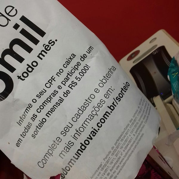 Photo taken at Lojas Americanas by Marcos F. on 6/26/2017