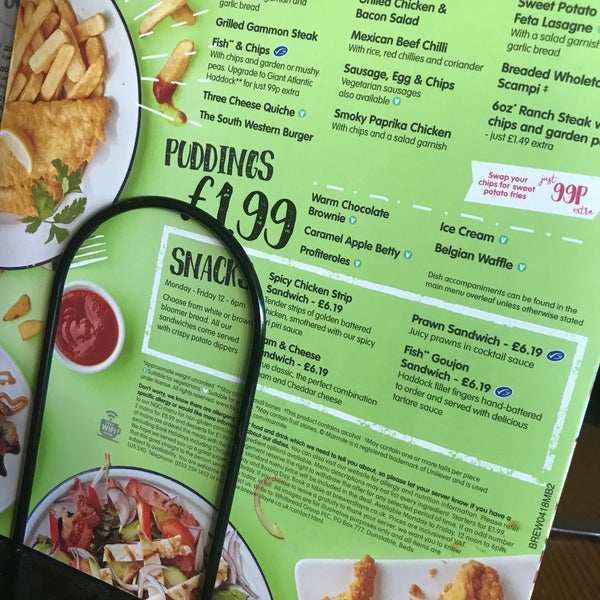 Brewers Fayre Orbital Restaurant in Cannock