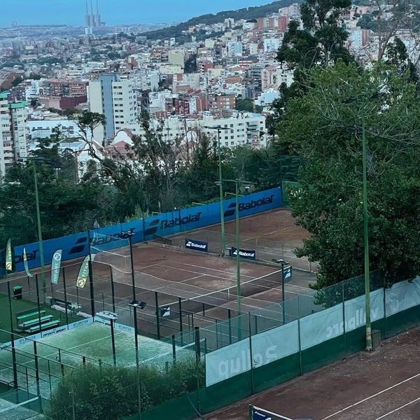 Photo taken at Vall Parc Tennis by abh on 7/22/2023