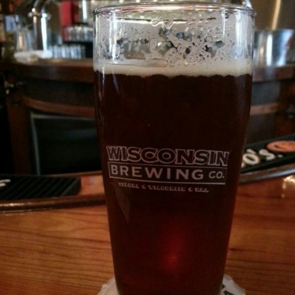 Photo taken at Wisconsin Brewing Tap Haus by Michael P. on 4/24/2016