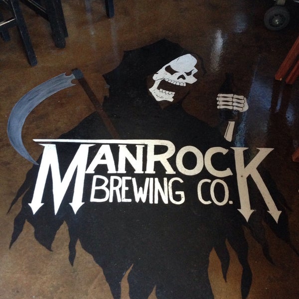 Photo taken at ManRock Brewing Company by Solario on 7/18/2016