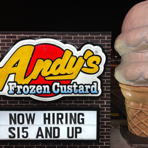 Photo taken at Andy&#39;s Frozen Custard by Todd M. on 12/11/2022