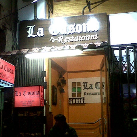 Photo taken at La Casona Restaurant by Luis M. on 9/28/2012