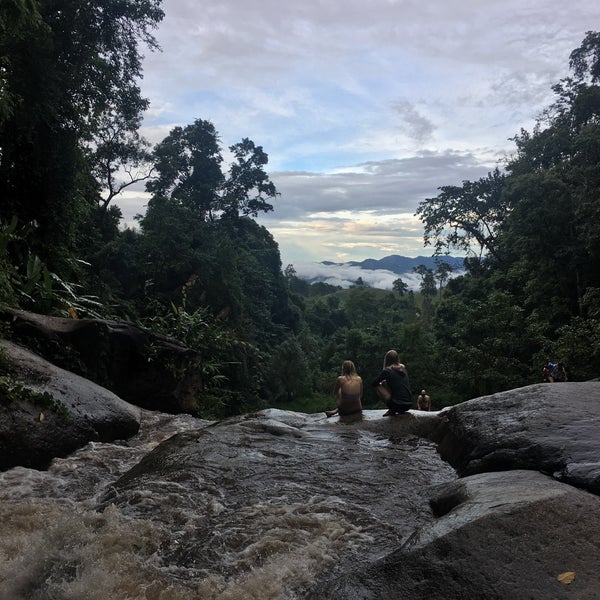 Photo taken at Moh Pang Waterfall by Rachel on 7/13/2018