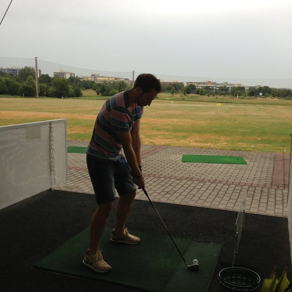 Photo taken at Golf-Club Golf Range Frankfurt Bernd Hess e.K. by Lia on 7/28/2013