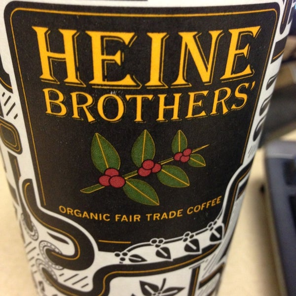 Photo taken at Heine Brothers&#39; Coffee by Josiah H. on 12/23/2013