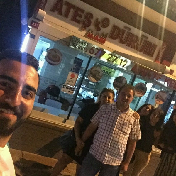 Photo taken at Ateş&#39;te Dürüm by özlem B. on 9/17/2016