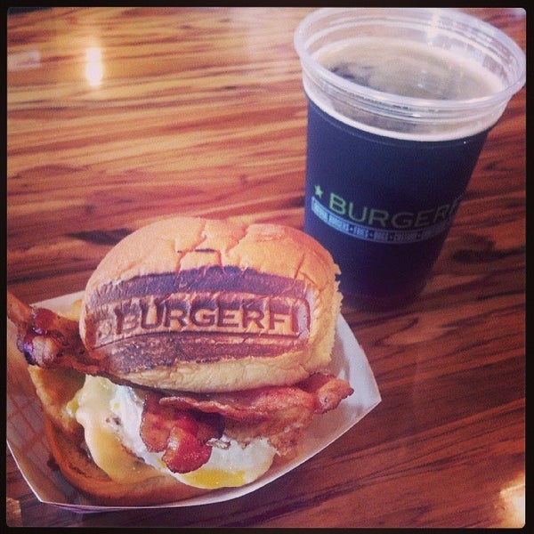 Photo taken at BurgerFi by Andy F. on 7/5/2013