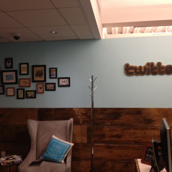 Photo taken at Twitter NYC by Olivier K. on 1/17/2013