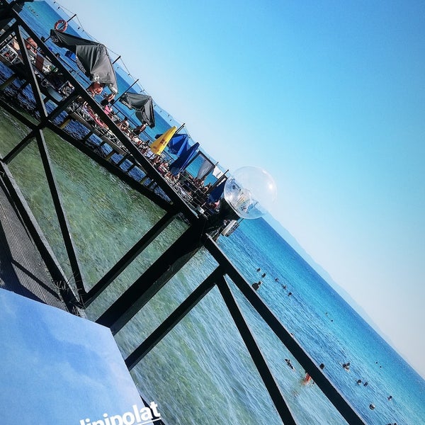Photo taken at Doğa Beach by Plts S. on 8/12/2019