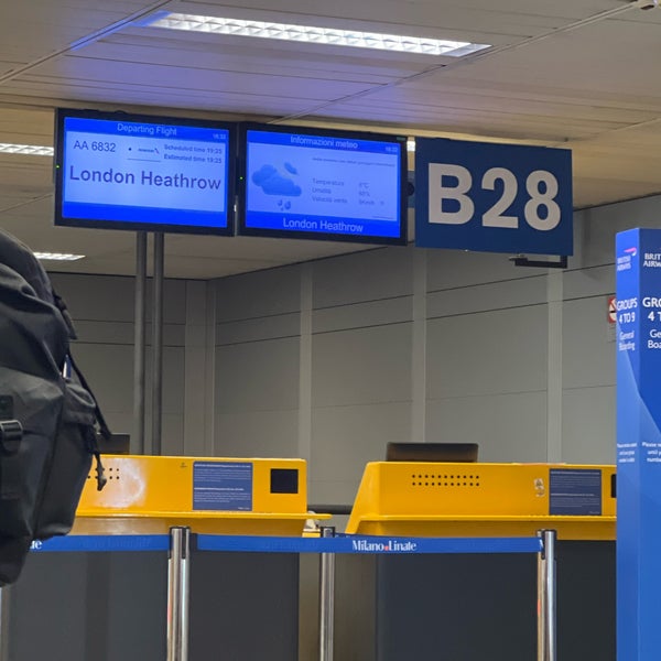 Foto scattata a Aeroporto di Milano Linate (LIN) da Silvia C. il 4/22/2024