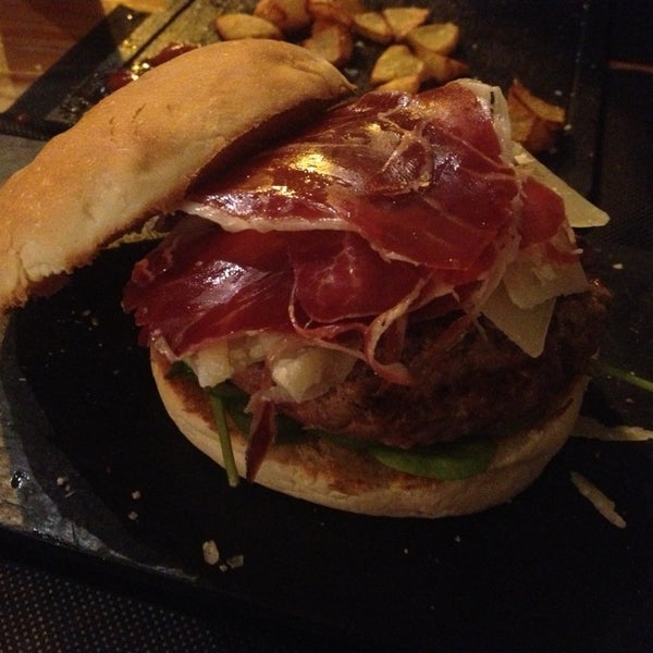Photo taken at bBurger Barcelona by Marco R. on 5/19/2013