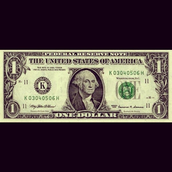 Страна 1 доллара