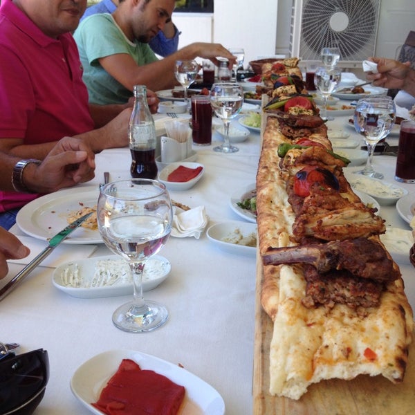 Photo taken at Adanalı Hasan Kolcuoğlu Restaurant by M Selcuk G. on 6/19/2013