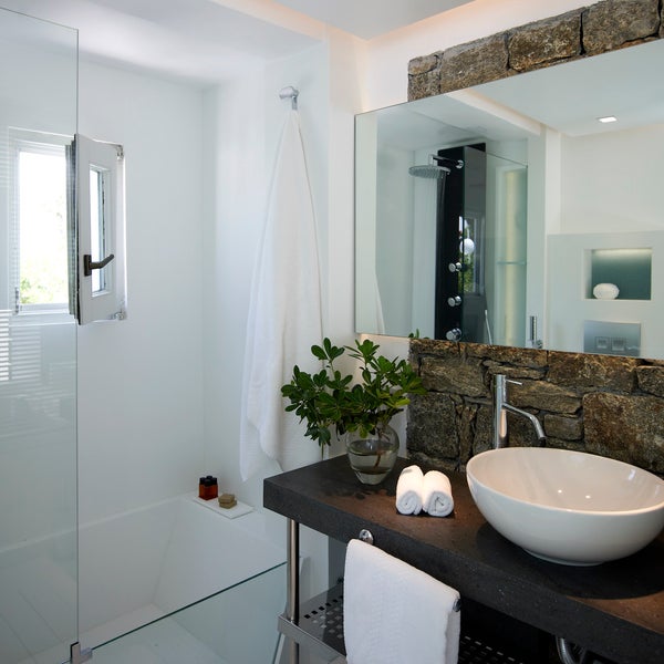 The Semeli Superior Double Sea View Rooms offer some of the best sea views in Mykonos!