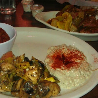 Photo taken at Aladdin Mediterranean Cuisine by Diane N. on 1/9/2013