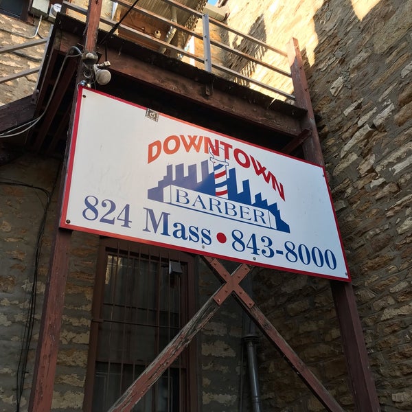 Downtown Barber Shop Hair Salon in Lawrence