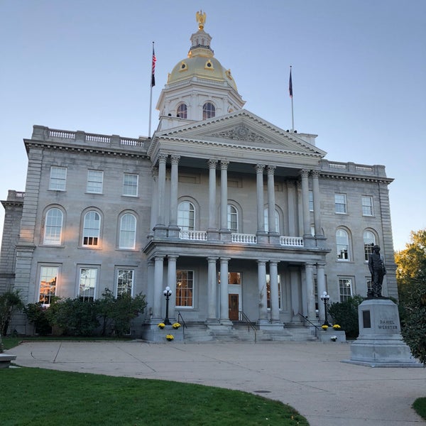 Photo taken at New Hampshire State House by Mitchell S. on 10/14/2018