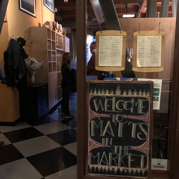 Photo taken at Matt&#39;s in the Market by Michael M. on 9/13/2018
