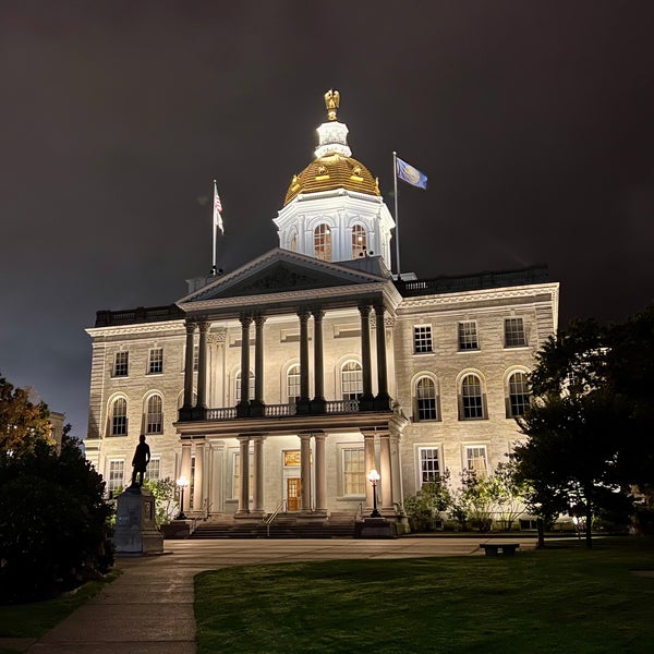 Photo taken at New Hampshire State House by Michael M. on 10/6/2023