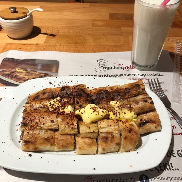 Photo taken at Meşhur Pide Restaurant by Ferhat D. on 11/2/2019