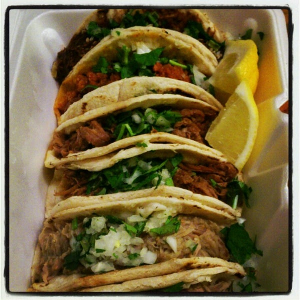 Photo taken at Tacos Tacos by Soledad N. on 1/26/2013