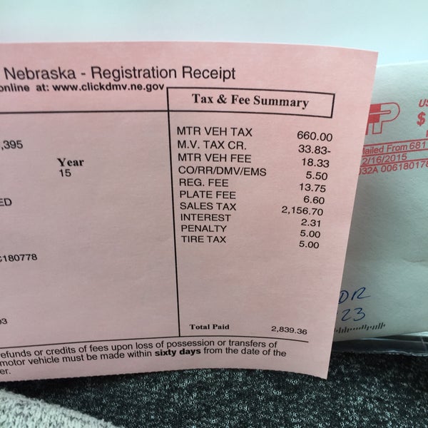 Sarpy County DMV (Now Closed) Papillion, NE