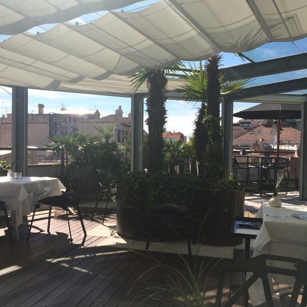 В ресторане la terraza del Casino