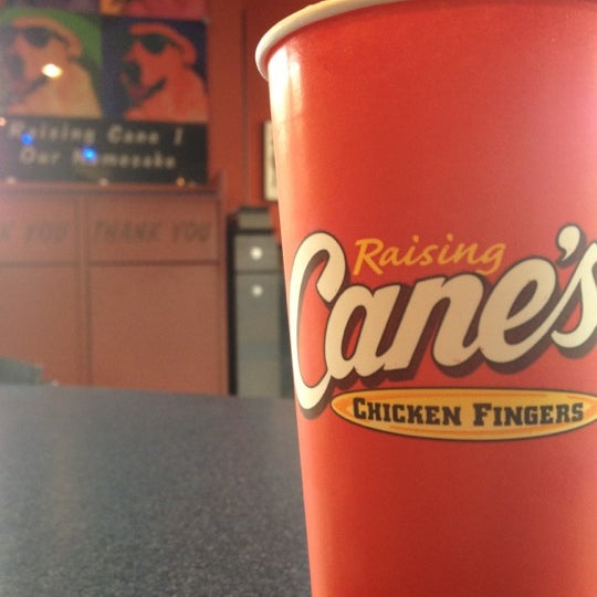 Photo taken at Raising Cane&#39;s Chicken Fingers by Erin on 10/2/2012
