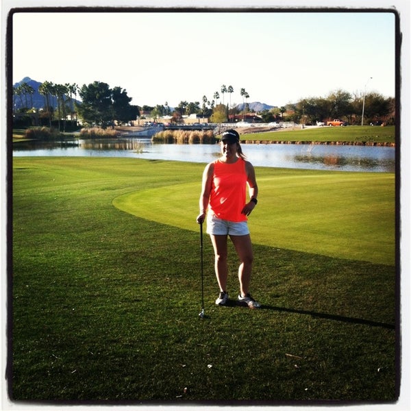 Photo taken at Continental Golf Course by Erica on 3/1/2013