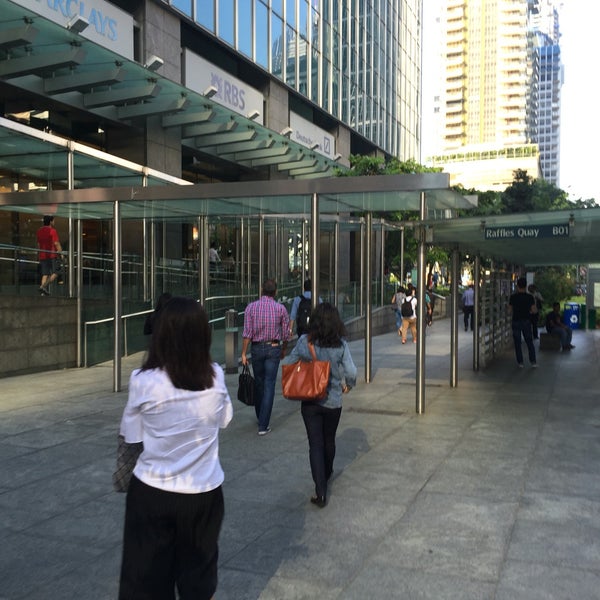 Bus Stop 03059 (One Raffles Quay) Financial District'de Otobüs Durağı