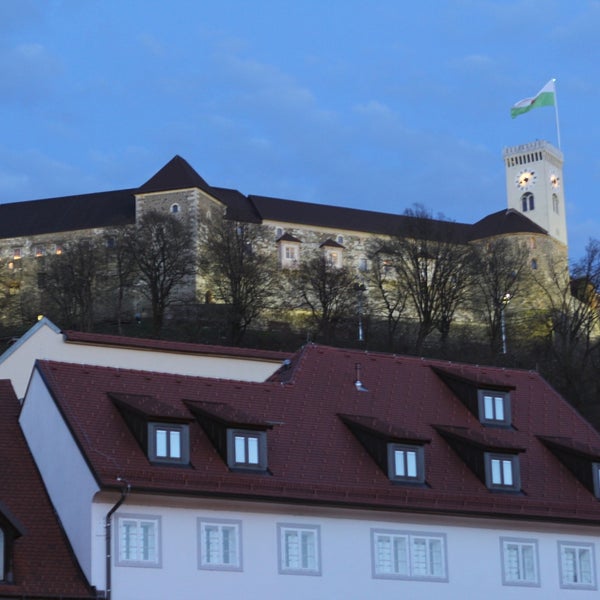 Photo taken at Ljubljana Castle by JK on 5/3/2013