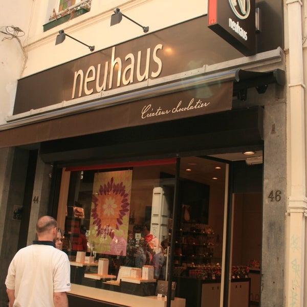 Neuhaus Chocolate Shop In Brussels