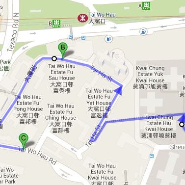 Tai Wo Hau Mtr Map Photos At Mtr Tai Wo Hau Station 大窩口站 - Metro Station In Kwai Chung
