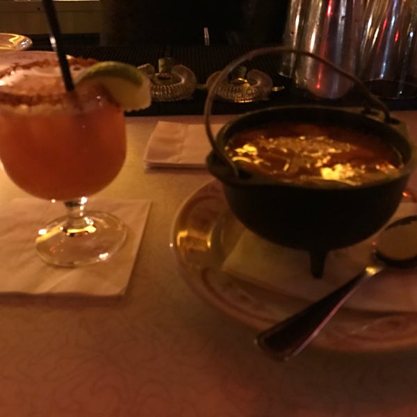 Old school-style Mexican diner with great Margaritas! Try the Tortilla Soup!