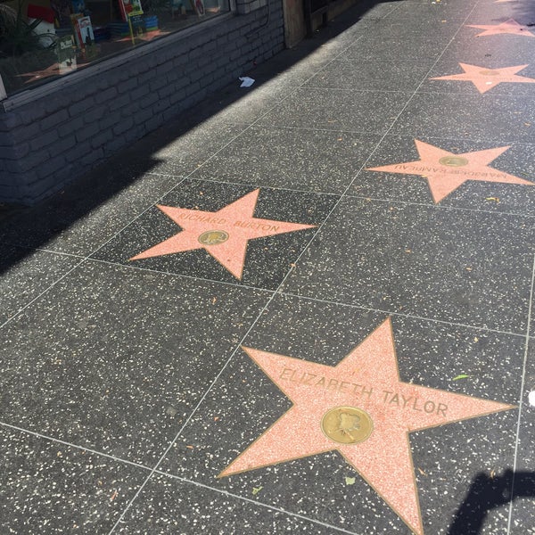 Photo taken at Hollywood Walk of Fame by Angela D. on 6/11/2018