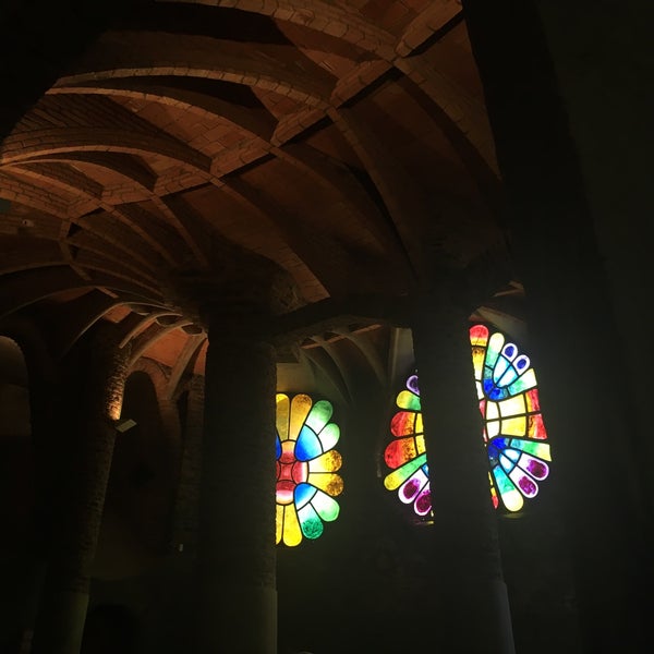 Photo taken at Cripta Gaudí by Sònia on 6/30/2016