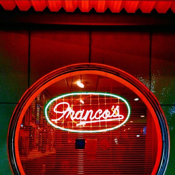 Photo taken at Franco&#39;s Lounge Restaurant &amp; Music Club by Paige K. on 11/9/2014