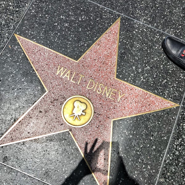 Photo taken at Hollywood Walk of Fame by Closed on 7/15/2018